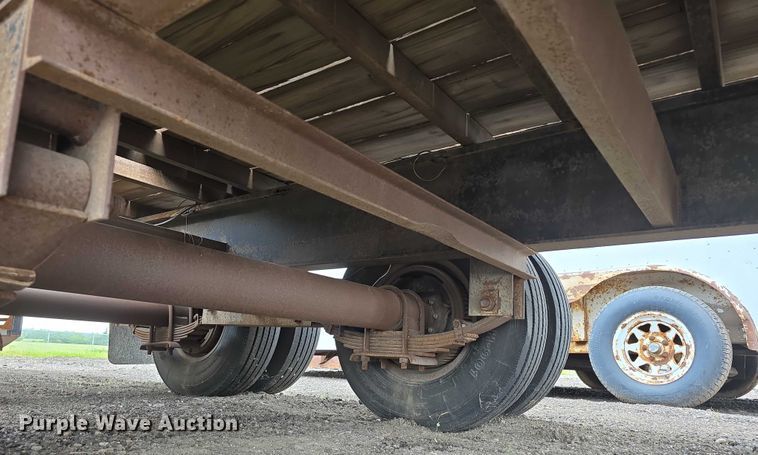 image for item DT6988 2002 Travalong equipment trailer