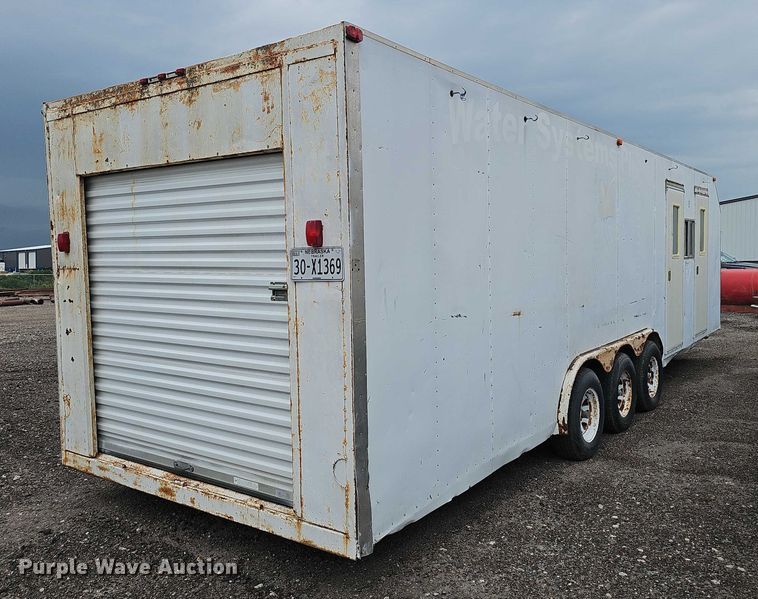 image for item DT6989 1994 Shop built enclosed cargo trailer