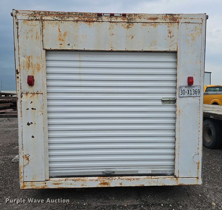 image for item DT6989 1994 Shop built enclosed cargo trailer