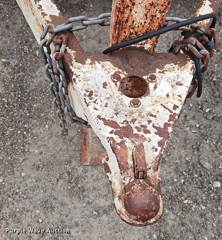 image for item DT6989 1994 Shop built enclosed cargo trailer