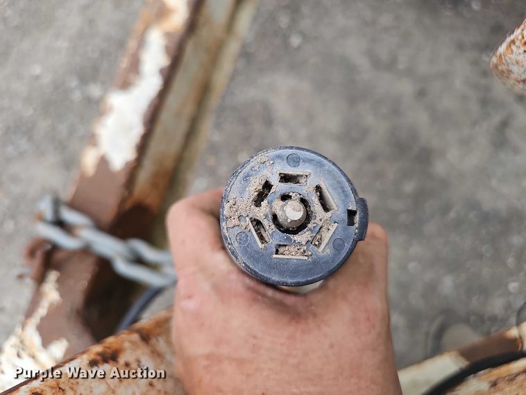 image for item DT6989 1994 Shop built enclosed cargo trailer