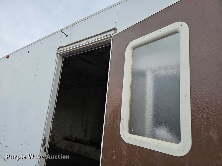 image for item DT6989 1994 Shop built enclosed cargo trailer