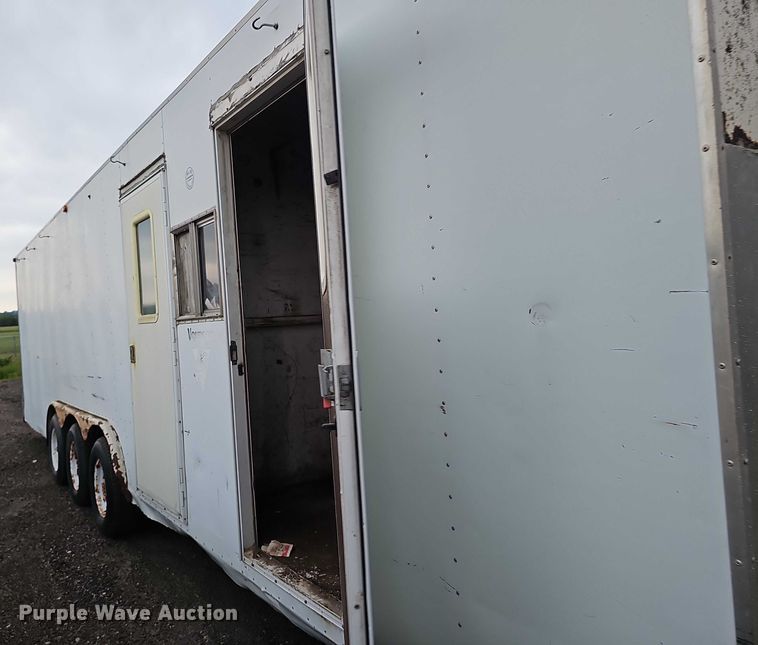 image for item DT6989 1994 Shop built enclosed cargo trailer