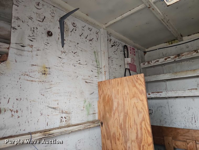 image for item DT6989 1994 Shop built enclosed cargo trailer