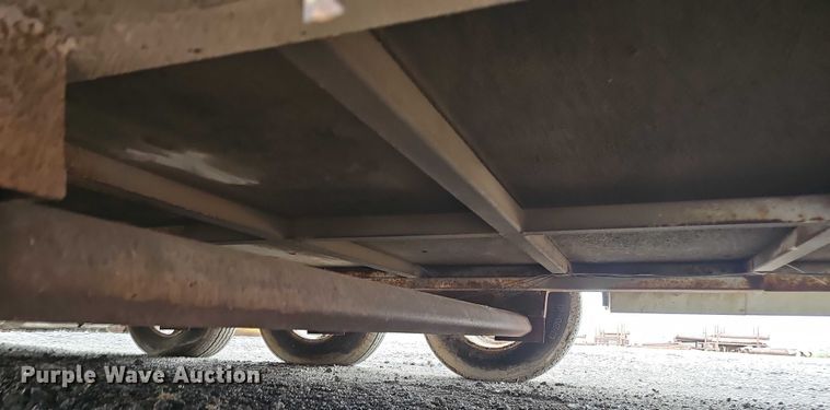 image for item DT6989 1994 Shop built enclosed cargo trailer