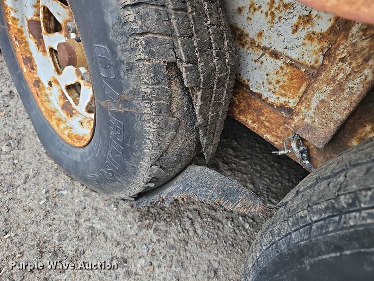 image for item DT6989 1994 Shop built enclosed cargo trailer