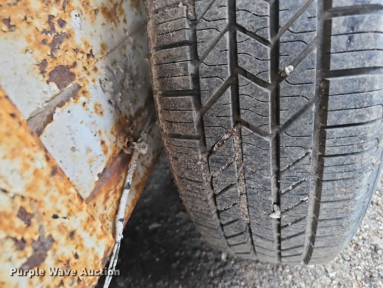 image for item DT6989 1994 Shop built enclosed cargo trailer