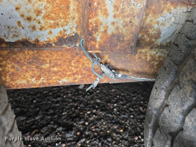 image for item DT6989 1994 Shop built enclosed cargo trailer