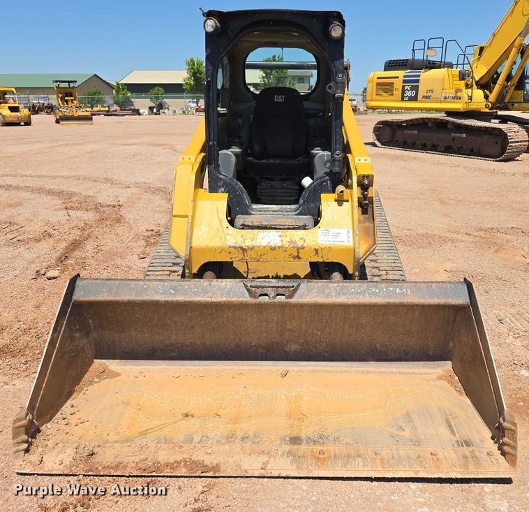 image for item DT7233 2019 Caterpillar 259D tracked skid steer loader