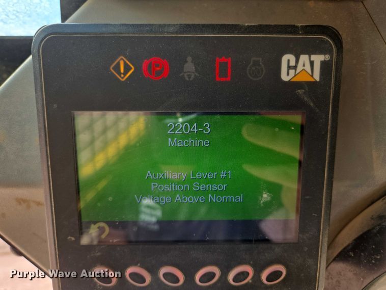 image for item DT7233 2019 Caterpillar 259D tracked skid steer loader