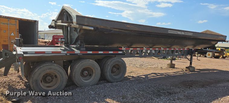 image for item DT7236 2007 Trail King side dump trailer