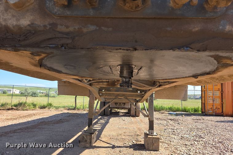 image for item DT7236 2007 Trail King side dump trailer