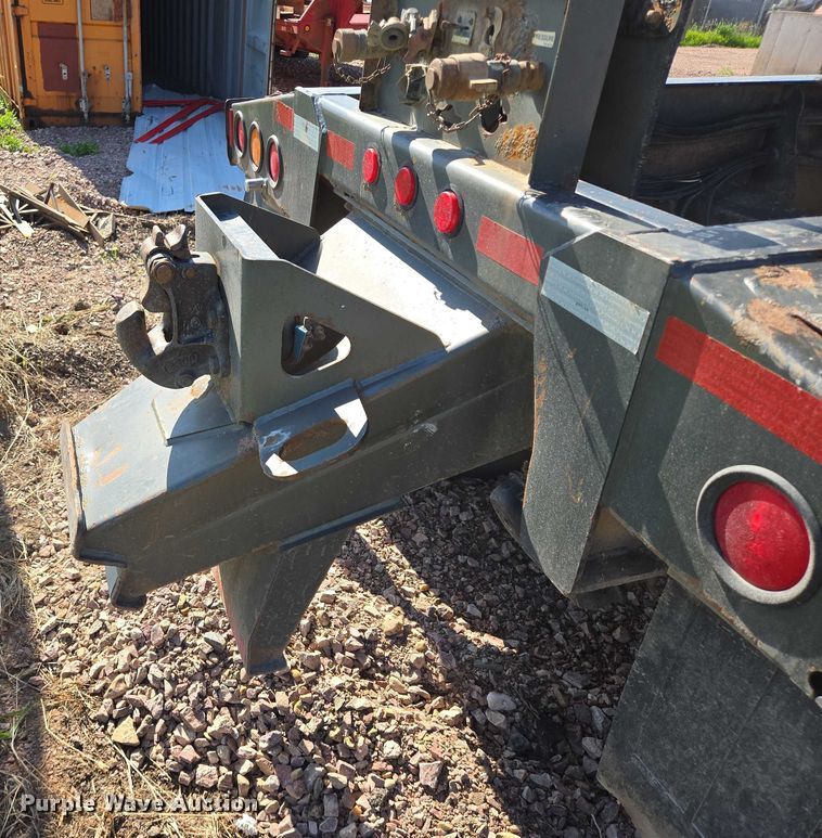 image for item DT7236 2007 Trail King side dump trailer