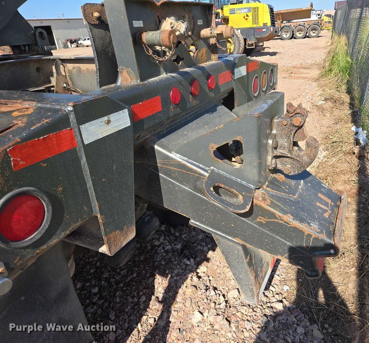 image for item DT7236 2007 Trail King side dump trailer