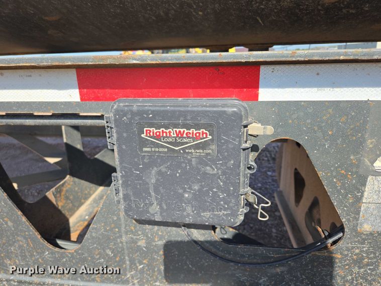 image for item DT7236 2007 Trail King side dump trailer