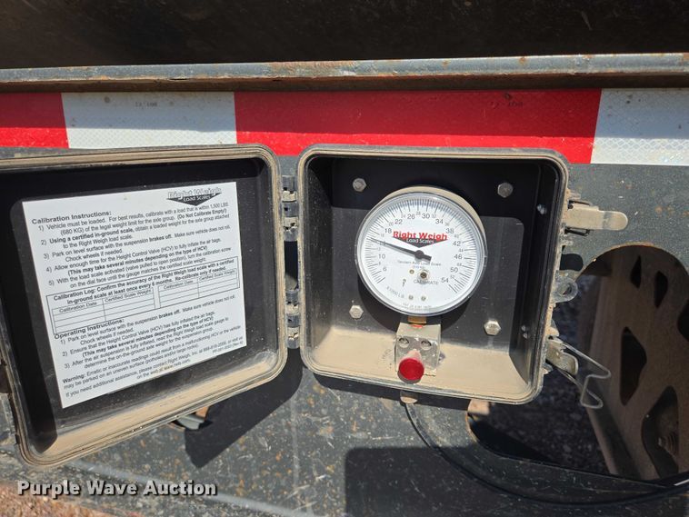 image for item DT7236 2007 Trail King side dump trailer