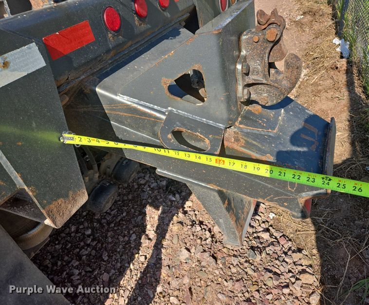 image for item DT7236 2007 Trail King side dump trailer