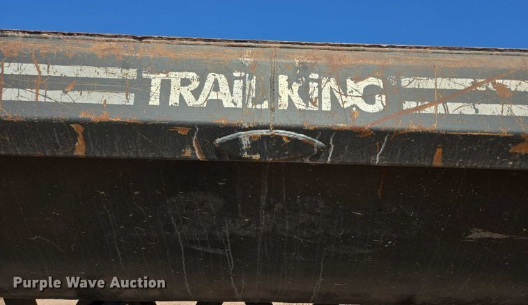 image for item DT7236 2007 Trail King side dump trailer