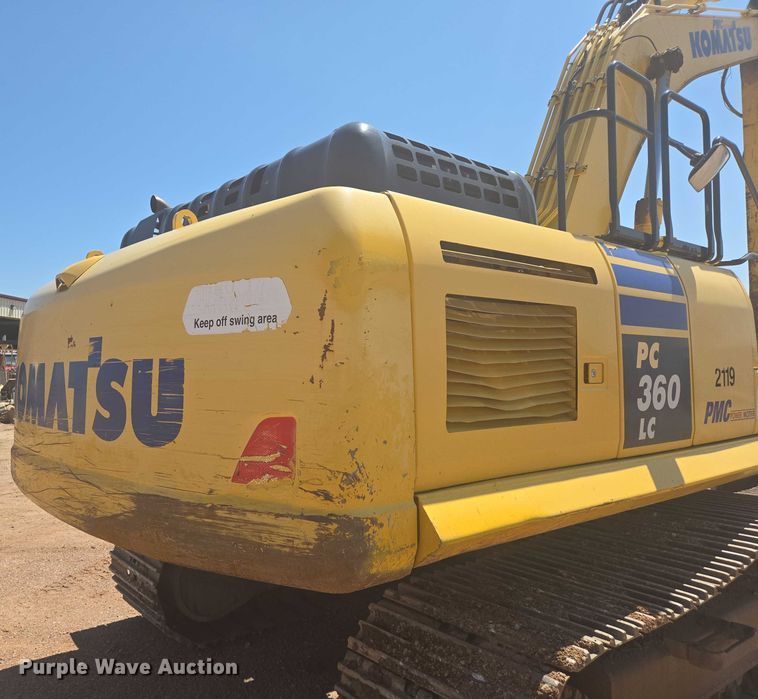 image for item DT7237 2014 Komatsu PC360LC-10 excavator