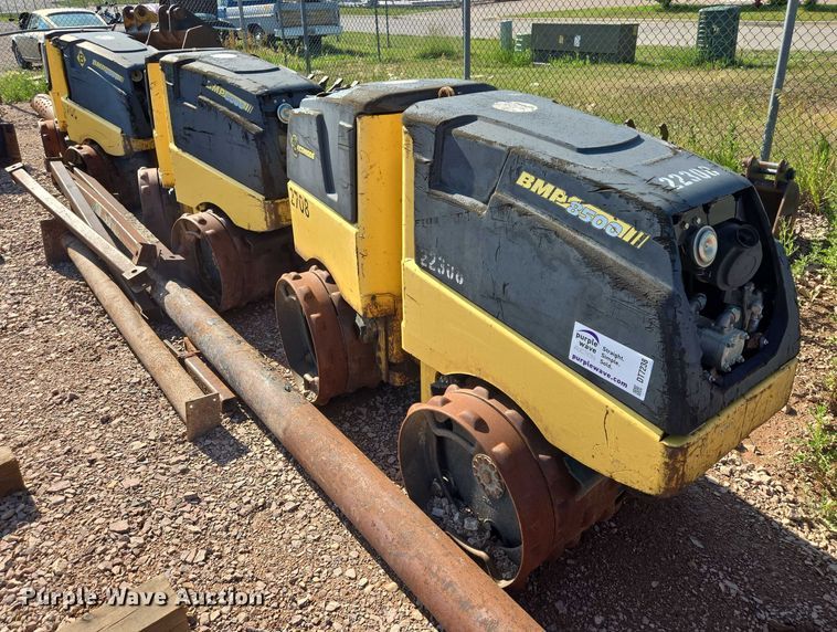 image for item DT7238 (3) Bomag BMP8500 trench compactors