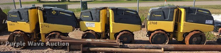 image for item DT7238 (3) Bomag BMP8500 trench compactors