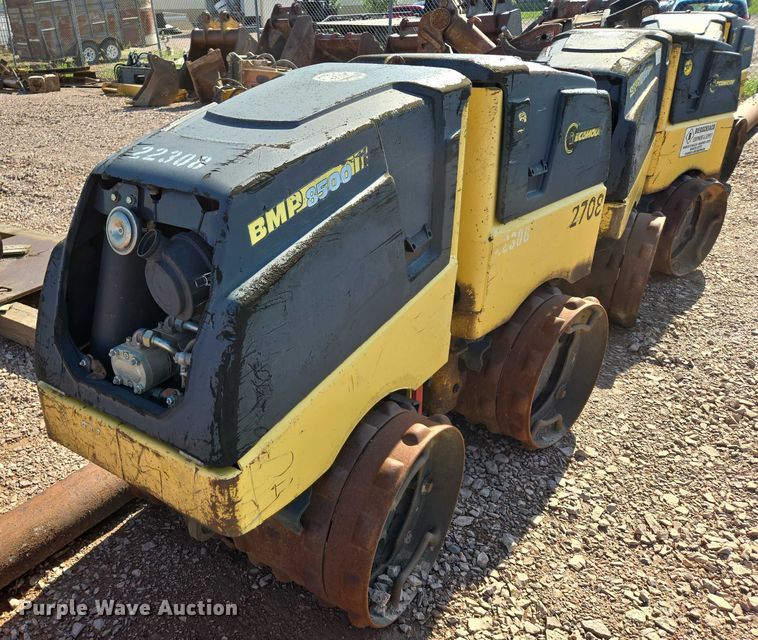 image for item DT7238 (3) Bomag BMP8500 trench compactors