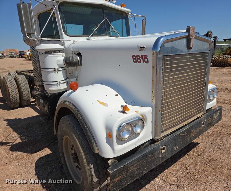 image for item DT7240 1977 Kenworth W900A truck cab and chassis