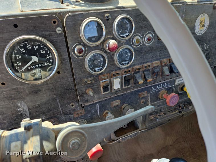 image for item DT7240 1977 Kenworth W900A truck cab and chassis