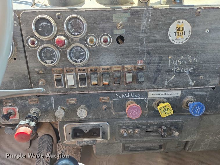 image for item DT7240 1977 Kenworth W900A truck cab and chassis