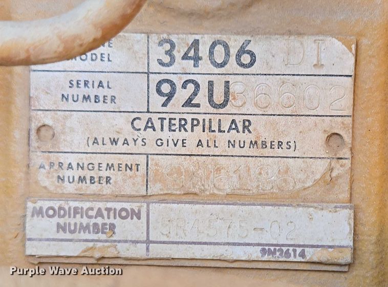 image for item DT7240 1977 Kenworth W900A truck cab and chassis