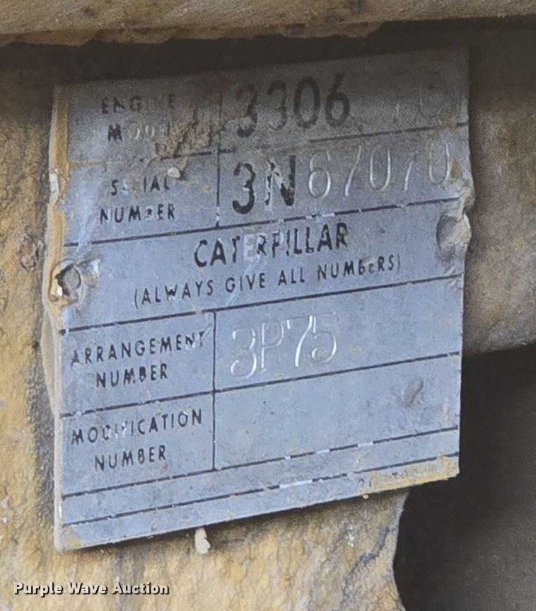 image for item DT7243 1978 Caterpillar 140G motor grader