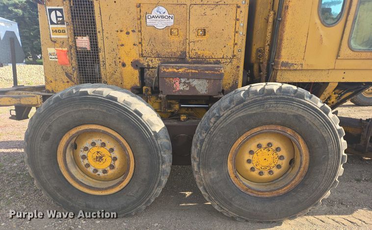 image for item DT7243 1978 Caterpillar 140G motor grader