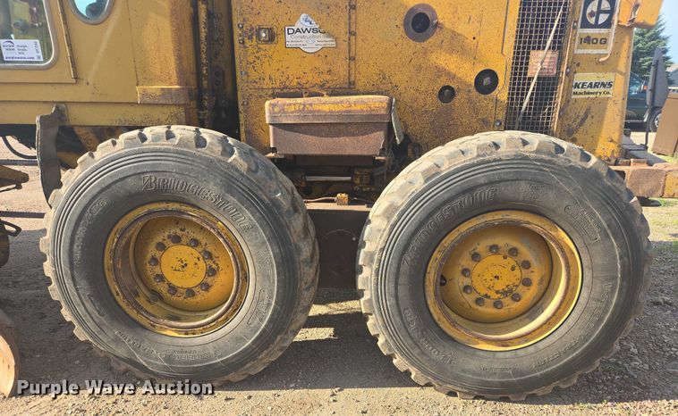 image for item DT7243 1978 Caterpillar 140G motor grader