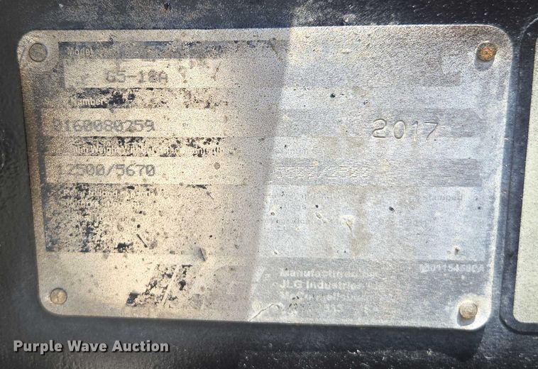 image for item DU7914 2017 JLG G5-18A telehandler