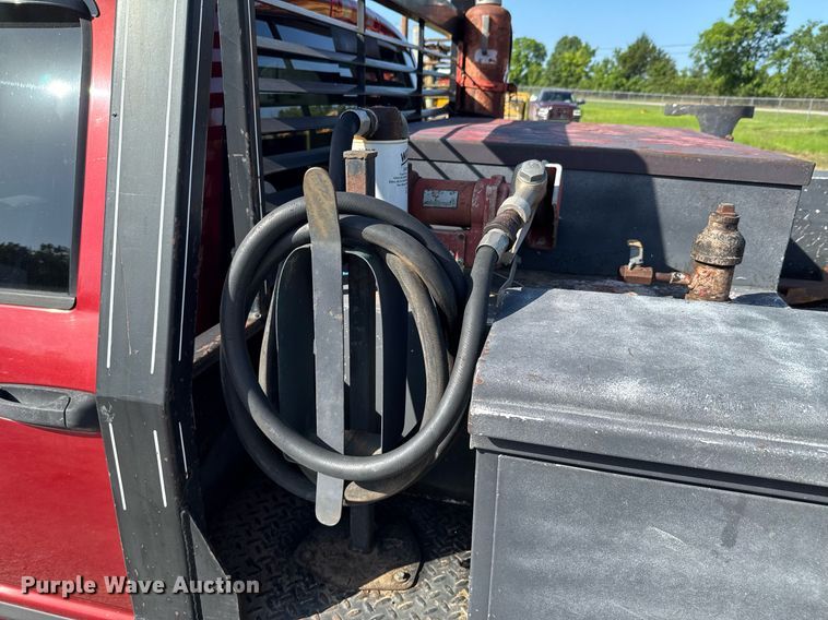 image for item DU9191 2007 Dodge Ram 3500 Quad Cab flatbed pickup truck