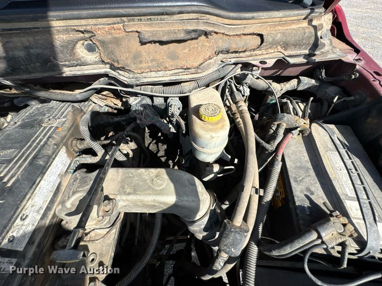 image for item DU9191 2007 Dodge Ram 3500 Quad Cab flatbed pickup truck