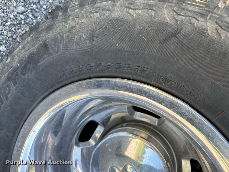 image for item DU9191 2007 Dodge Ram 3500 Quad Cab flatbed pickup truck