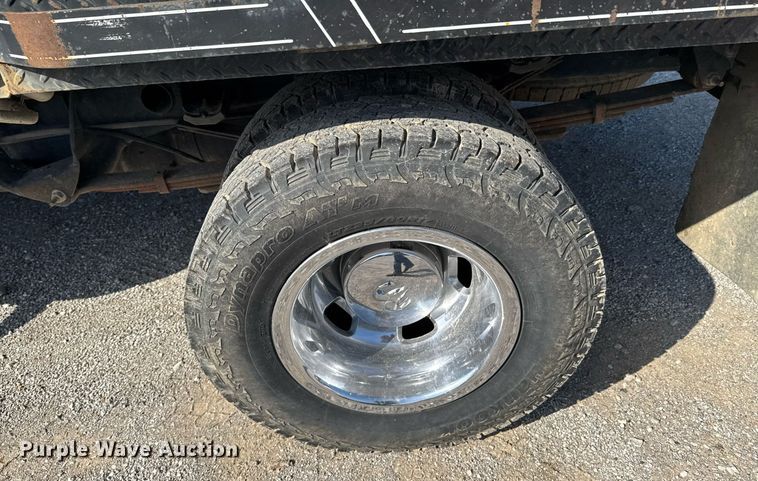 image for item DU9191 2007 Dodge Ram 3500 Quad Cab flatbed pickup truck