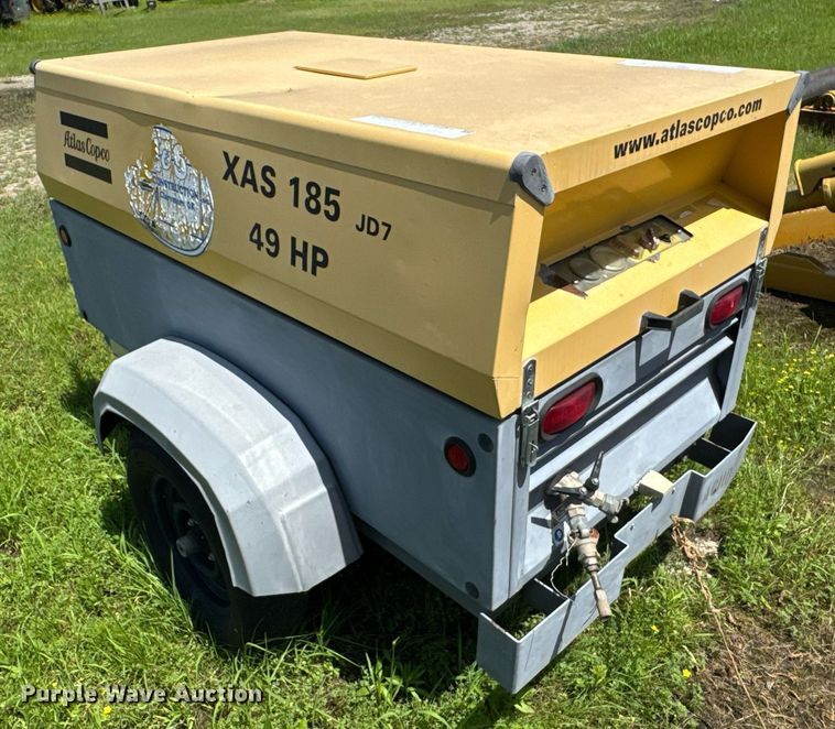 image for item DU9200 2011 Atlas XAS 185 JD7 air compressor