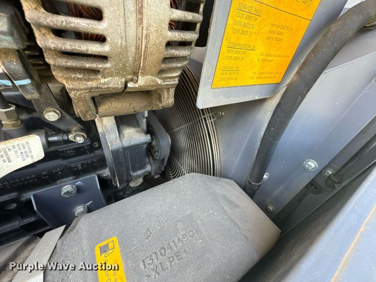 image for item DU9200 2011 Atlas XAS 185 JD7 air compressor