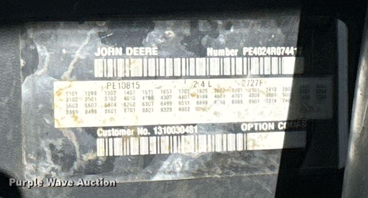 image for item DU9200 2011 Atlas XAS 185 JD7 air compressor