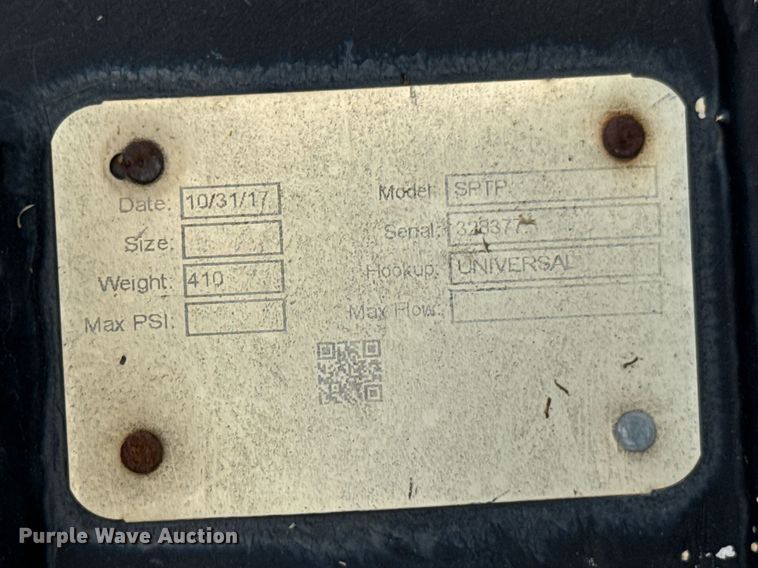 image for item DU9203 2017 SPTP skid steer tree puller