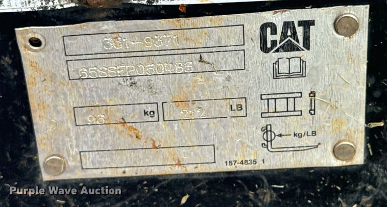 image for item DU9204 Caterpillar 351-9371 skid steer forks