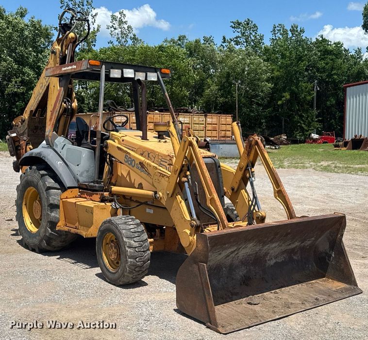 image for item DU9207 1996 Case 580 Super L backhoe