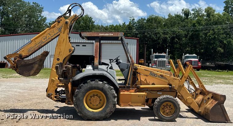 image for item DU9207 1996 Case 580 Super L backhoe