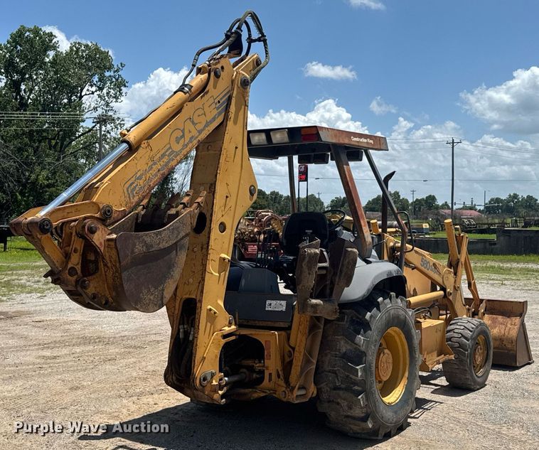 image for item DU9207 1996 Case 580 Super L backhoe