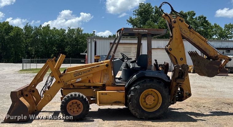 image for item DU9207 1996 Case 580 Super L backhoe