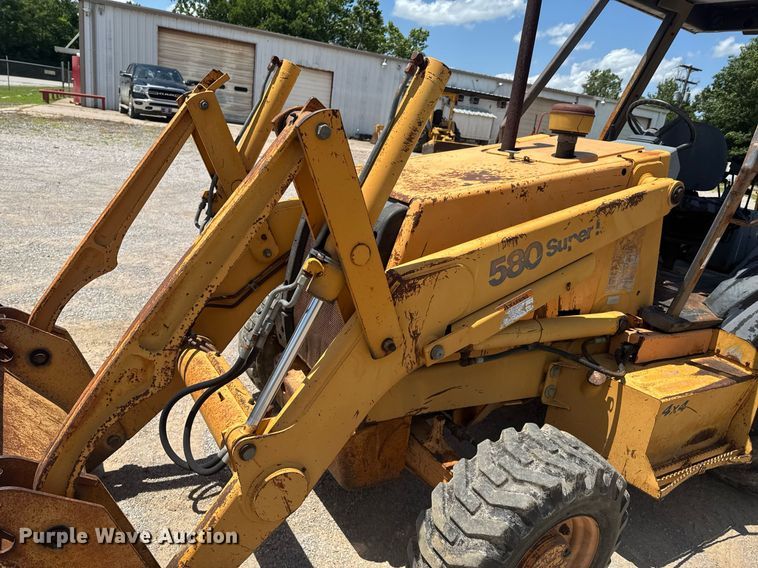 image for item DU9207 1996 Case 580 Super L backhoe