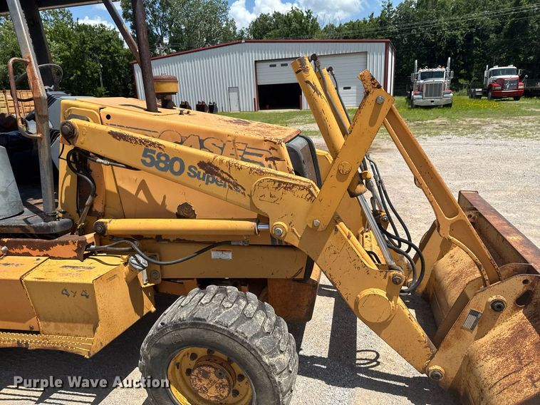 image for item DU9207 1996 Case 580 Super L backhoe