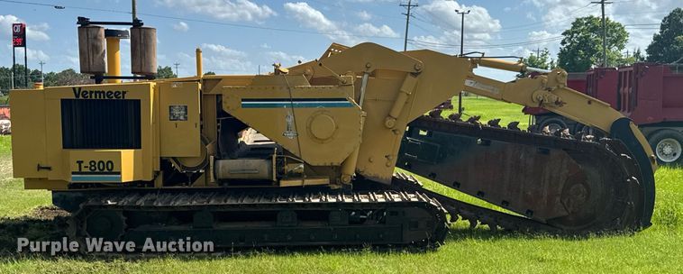 image for item DU9210 1986 Vermeer T800C trencher